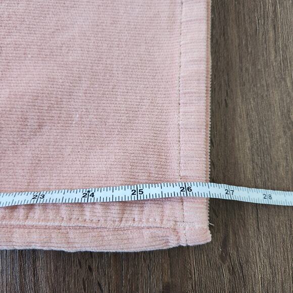DL 1961 Corduroy Hepburn Wide Leg High Rise Vintage Pants 27 In Rose Vale Grunge - Picture 9 of 9